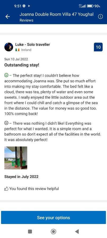Joanna'S Studio , Key Locker By Whatsapp Own Entrance, Own Bathroom Youghal Exterior foto